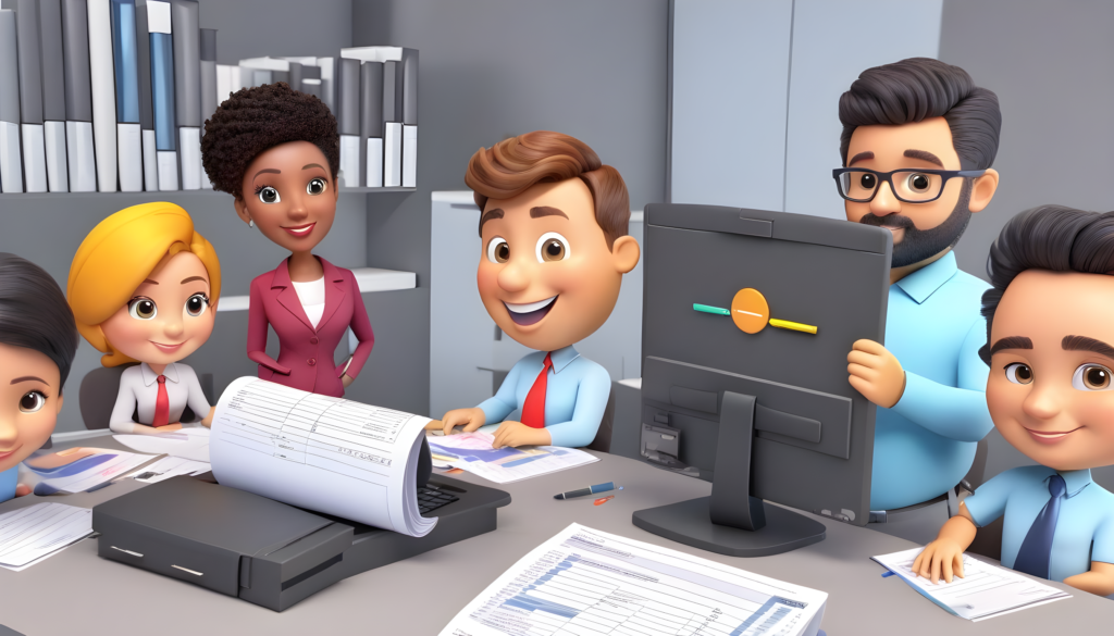 3d-cartoon-of-doing-accounting bookkeeping services